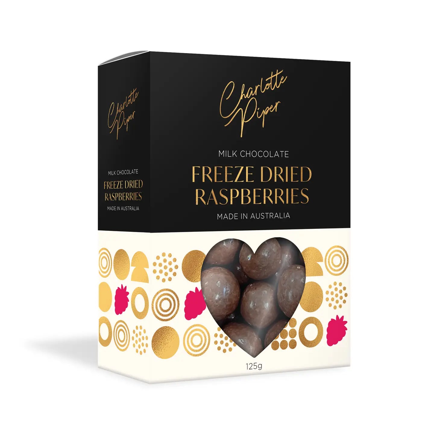 Charlotte Piper Freeze Dried Raspberries 125G