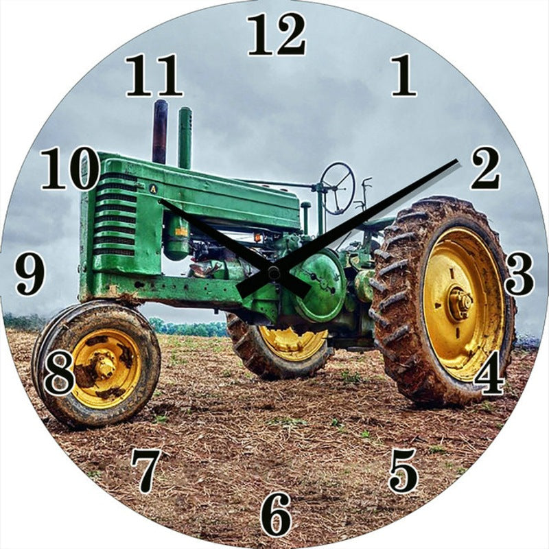 Clock John Deer Green 30cm