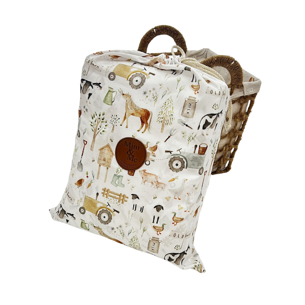 Cuddle Bug &amp; Co Padded Waterproof Playmat Farm Life