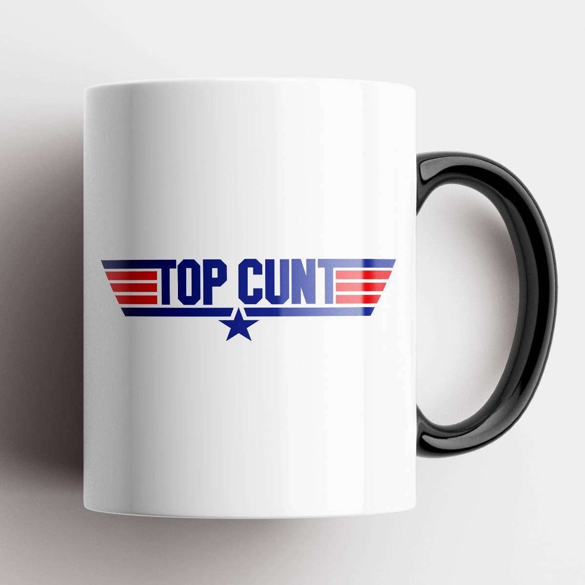Top Cunt Mug: Blue