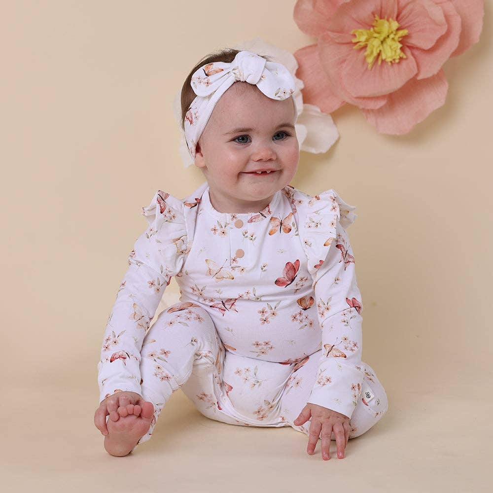 Butterfly Organic Growsuit: 3-6 Months (00)