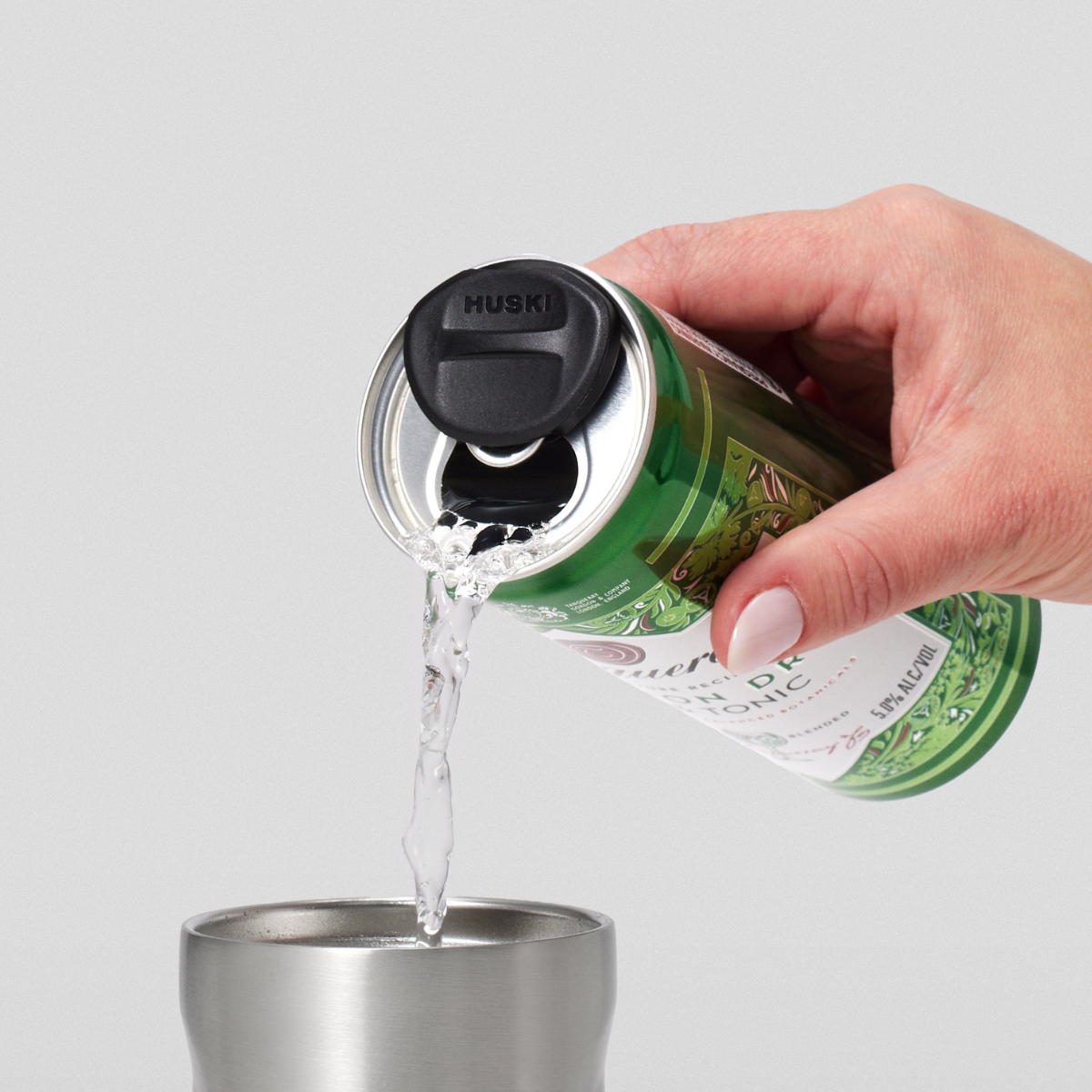 NEW: Huski Slim Can Cooler - Brushed Stainless