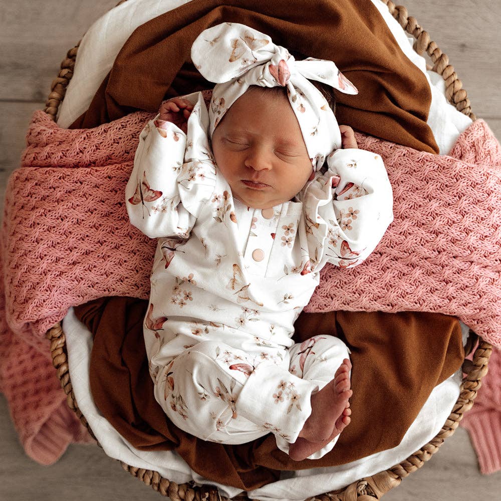 Butterfly Organic Growsuit: 3-6 Months (00)