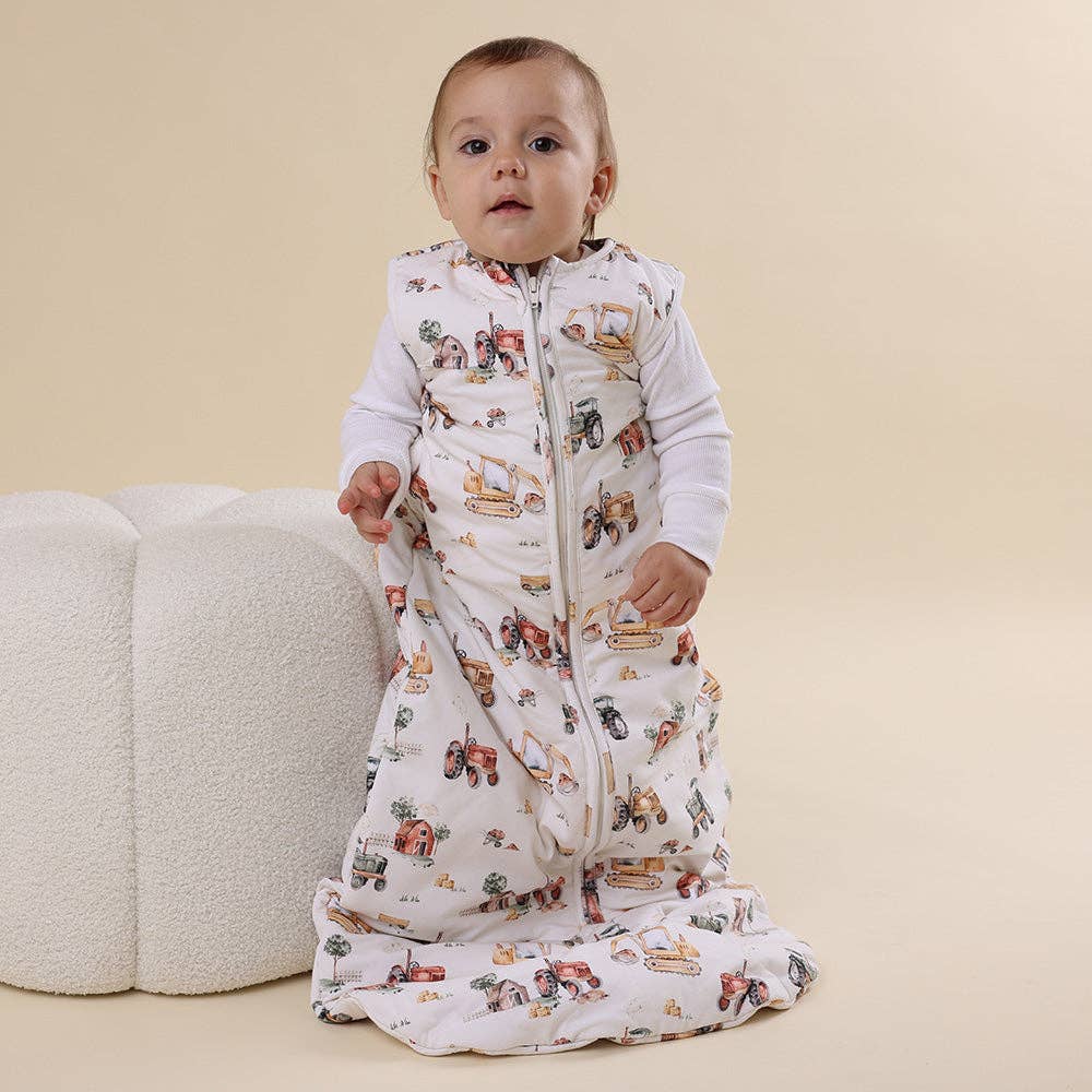 Diggers & Tractors Organic Sleeping Bag 2.5 TOG: 6-12M