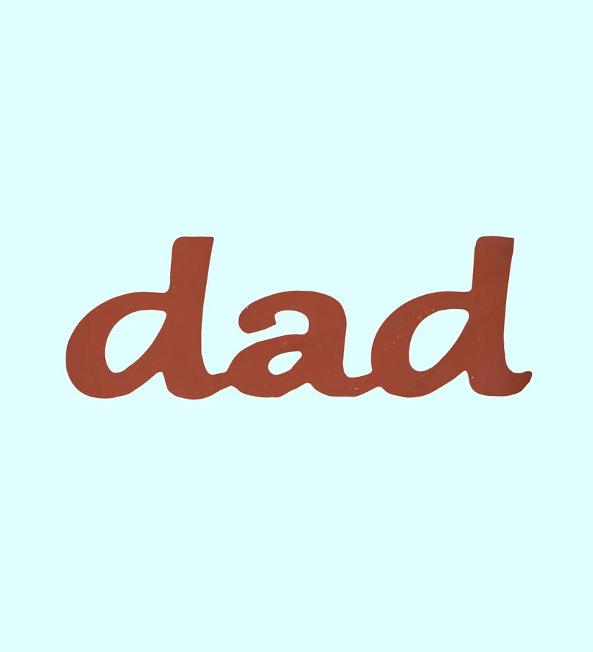 Freckleberry Word Dad Milk Chocolate