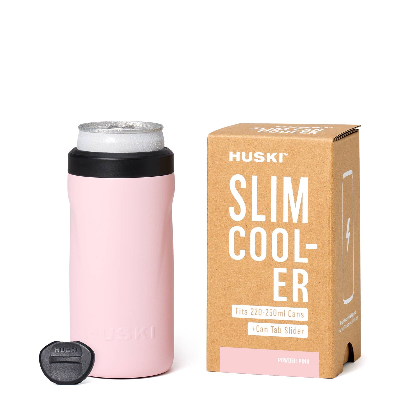 NEW: Huski Slim Can Cooler - Powder Pink