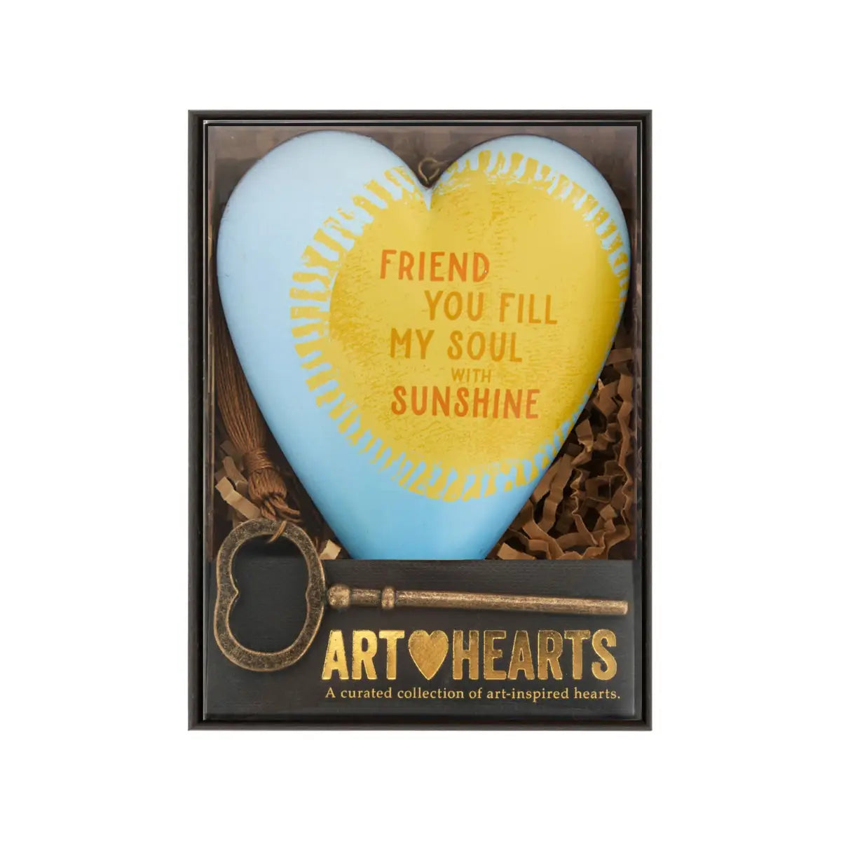 Demdaco Friend You Fill My Soul With Sunshine Art Heart