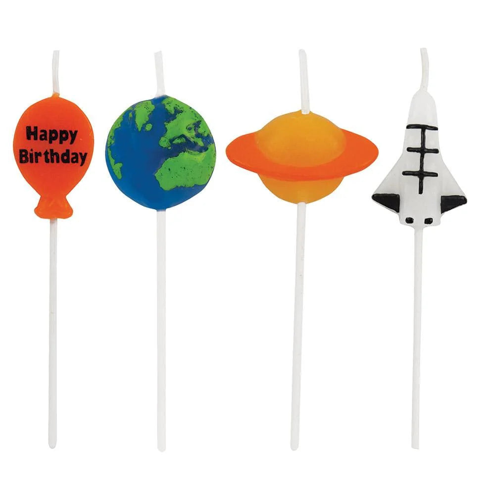 Space Novelty Candles Set