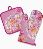 Lisa Pollock Mitt Holder Wildflowers