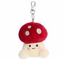 Palm Pals Clip On Amanita Mushroom