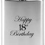 18th Hip Flask