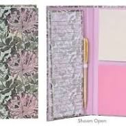 Honeysuckle Sticky Note And Pen