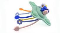 Silicone pop And Pull Sensory teether