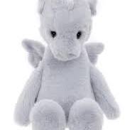 Bear And Me Draco Dragon Grey