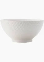 Maxwell And Williams White Basics Diamond Noodle Bowl 18 x  9 cm