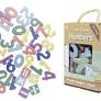 Fridge Friends Alphabet Numbers Wooden Magnetic