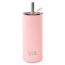 Frank Green Big Chill Reusable Cup With Straw Blushed