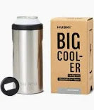 Huski Big Can Cooler Brushed Stainless