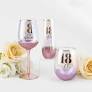 18th Glitterati  Champagne Glass