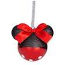 Minnie Xmas Novelty Glitter Bauble
