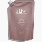 Alive Raspberry Blossom and Juniper Hand and Body Lotion Refill 1 Lt