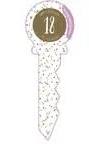 21 Key Birthday Confetti