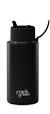 Frank Green Bottle 1L Flip Straw Lid Black