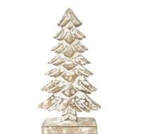 Grace Christmas tree Décor 16x7x32cm White Natural