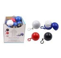 Portable Rain Poncho Keyring