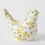 Blooming Birds Sculptures Large White