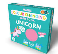 Magic ColoUr Changing Bath Book Unicorn