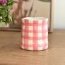 Noss Peony Rose Pink Gingham Candle Large