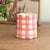 Noss Peony Rose Pink Gingham Candle Large