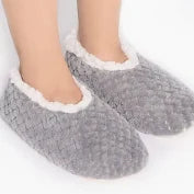 Snugg Ups Womens Soft Petal Grey Large  Size 9 To 10