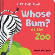 Whose Bum? At The Zoo Book