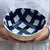 Noss Small Navy Gingham Bowl