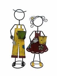 Farm Kid Planters Boy and Girl Colourful