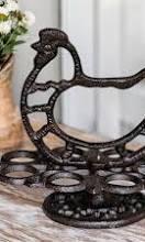 Cast Iron Egg Carrier