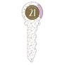 21 Key Birthday Confetti