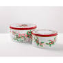 MW Festive Flora Cake Tin Set 2