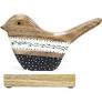 Lavida Bird Folk Small Black And White