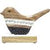 Lavida Bird Folk Small Black And White