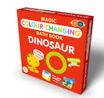 Magic Colour Changing Bath Book Dinosaur