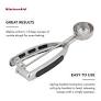 Kitchen Aid Icecream Cookie Dough Scoop Black