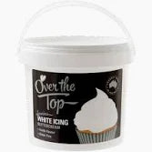 Over The Top Buttercream White Vanilla Flavour 2.2L