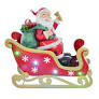 Lustre Xmas LED Sleigh and Santa
