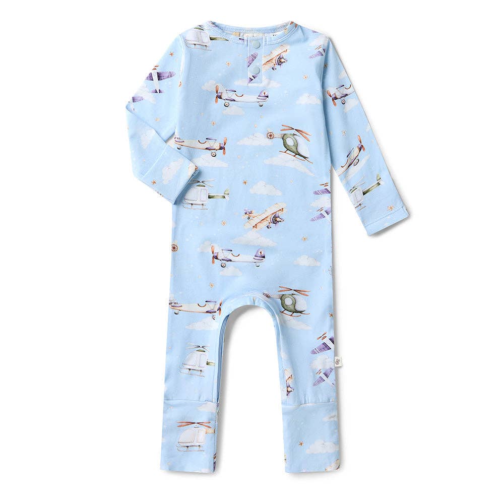 Taking Flight Organic Growsuit: Newborn (0000)