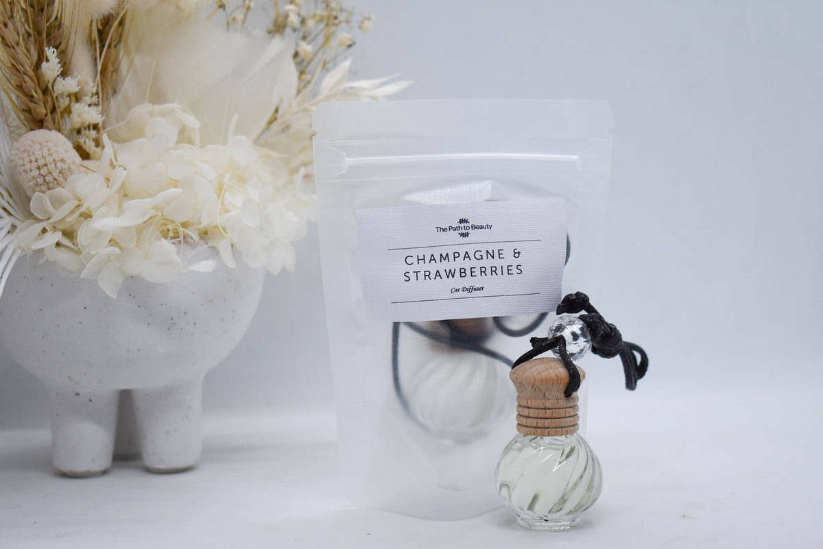 Car Diffusers: Champagne &amp; Strawberries