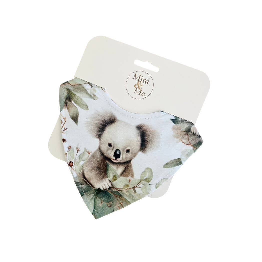 Mini &amp; Me Waterproof Dribble Bib Cuddly Koala