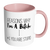 Reasons Why I'm a Bitch Mug: Accent Mug - Red